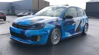 VW Golf Mk6 GTI   3M&trade; Digitally Printed IJ180mc Full Wrap