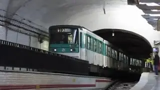 France: The unique Mirabeau station on Paris Metro line 10