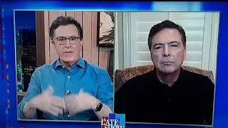 James Comey on Colbert #1