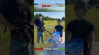 How many piece of paper to stop a 0.50cal?😱(@YeeYeeLife)#foryou #airsoft #trendingnow #viral