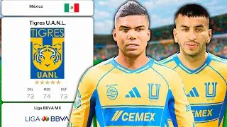 RECONSTRUYENDO a TIGRES - Modo Carrera FC25