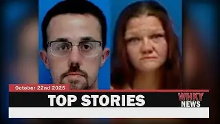 MAN AND WOMAN CHARGED WITH MURDER IN CATAWBA COUNTY | WHKY top stories, Weds. 10/22/25