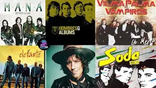 HOMBRES G, SODA ESTÉREO, ENANITOS VERDES, MANA, JAGUARES, ELEFANTE, JUANES 🎸ROCK EN ESPAÑO