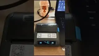 label thermal printer setup and pdf file print meesho label