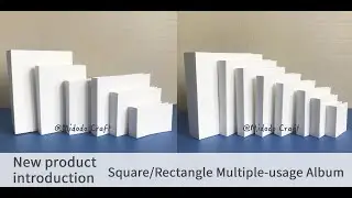 New Product | Square/Rectangle Multiple-usage Album Dies | Midodo September 2020