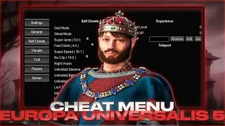 **Updated** Cheat Menu - Europa Universalis 5 | Top Hack For EU5 | Many Functions | FREE Download