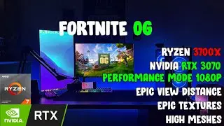 49 BOMB OG Fortnite On The RTX 3070 | Peformance Mode FPS Test