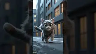 The Gray Kitten's Adventure: From Home to Heart