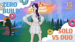 Fortnite Simpsons Season | Solo VS Duo | Court Queen Erisa skin | Ultra graphics | 21:9