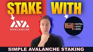 HOW TO STAKE AVALANCHE (AVAX) FOR 10% YIELD!