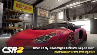 【CSR2】LB Aventador Coupe (purple), shift & tune for 7.690