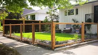 RIGID&reg;  Hog Wire & Corrugated Metal Fence Panels by&nbsp;BARRIERBOSS