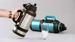 Manna Hydration 3L & 4L Titan Stainless Steel Water Jug