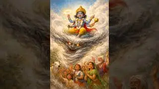 Вишну усмиряет вихрьVishnu Tames the Storm