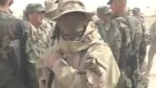 Robert Riggs Embedded Reporter on Camp Virginia in Kuwait Build Up To  Invasion of Iraq 2003