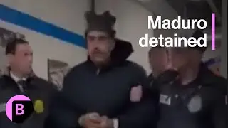 Nicol&aacute;s Maduro Taken Into Detention Center in New York