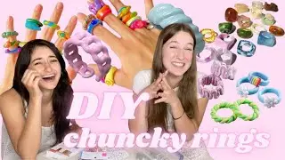 DIY pinterest de bagues + girl talk // avec Emy Lalune!