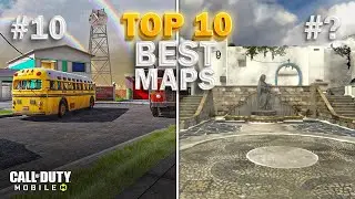 TOP 10 BEST MAPS IN CODMOBILE