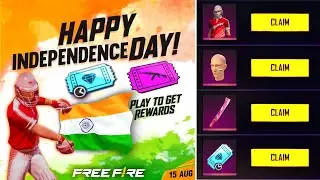 15 AUGUST REWARDS -Garena Free Fire
