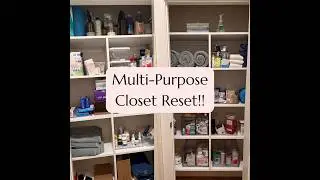 Hallway Closet Organization: Simple System to STOP Buying Duplicates