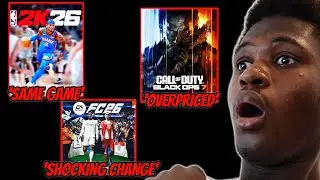 2025 UPCOMING GAMES TRAILER REACTIONS (EAFC26, NBA2K26, COD BO7)