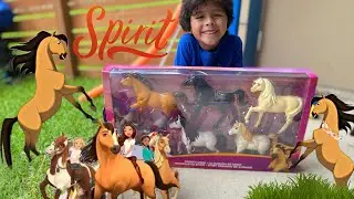 Spirit Untamed Toys Spirit Herd And Lucky, Abigail and Prue