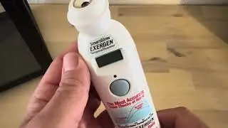 Exergen Smart Glow Thermometer - Stuck Battery Cover | How to Replace Battery
