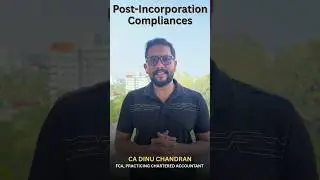 Post-Incorporation Compliances  #outsourcedaccounting  #tax #accountingservices #incometaxreturn