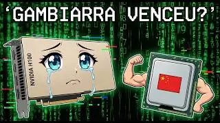 A CHINA QUEBROU A NVIDIA? O Fim da Força Bruta na IA