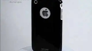 SGP CASE for iPhone 3G Ultra Thin High Gloss - Black