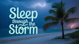 ⚡️Heavy Florida Thunderstorm 🌩️ 2 Hours Black Screen Rain & Loud Thunder
