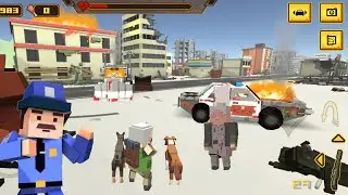 BLOCKAPOLYPSE Zombie City: Full Gameplay to find the Survivals and Make Money Selling Food from Farm