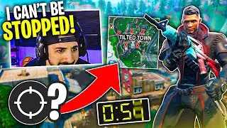 The MOST Elims In 60 Seconds?! I DESTROYED Tilted Town!