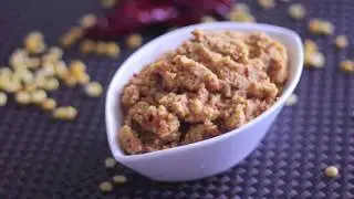 Lentil chutney | Paruppu thogayal | Channa dhal Toor dhal chutney | Cookkurry