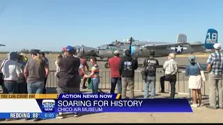 Final day of Flying Legends of Victory Tour held at the Chico Air Museum on Sunday