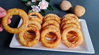 Crunchy Potato Ring Chips Recipe | Easy & Delicious Homemade Snack!