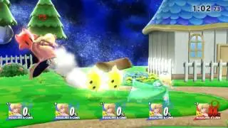 Smash 4: 8 Player-Smash Glitch: Rosalina & Luma