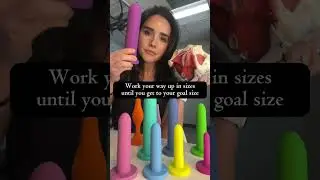 How to use vaginal and anal dilators&hearts;️
