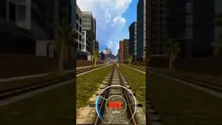 train running driving game #TrainGame #TrainDriving #TrainSimulator #GamingShorts #TrainRunning