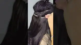 That satisfying sew #laweave #hair #hairextensions #hairstyles #extensions #weave