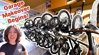 Building My Ultimate MTB Garage | Bike Wall Setup with Steadyrack