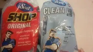 The Difference Between Scott Shop And Clean Up Towels