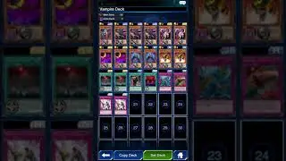 Duel Links - RPG World Deck : Vampire Deck/Lvl: 40