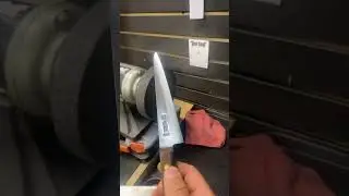 Sharpening ￼ honesuki knife