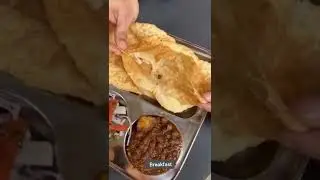 Poori Breakfast😋😋I#food I#indianfood I#2022