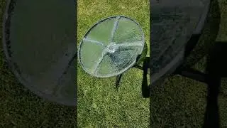 Patio table reborn, refresh! amazing cheap transformation! $5.99 can of spray paint!