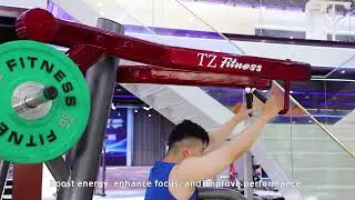 TZ-8302 Decline Chest Press & TZ-8303 High Row Machine | Commercial Fitness Equipment