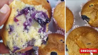 Easily Bake Delicious Homemade Blueberry Muffins in Your Own Kitchen