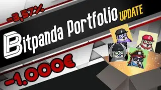 Bitpanda Portfolio Update -3,57% -1000&euro; Dipe di Dip
