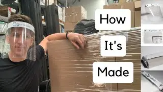 How is a face shield made? We take you through the production of the COVI-Shield.